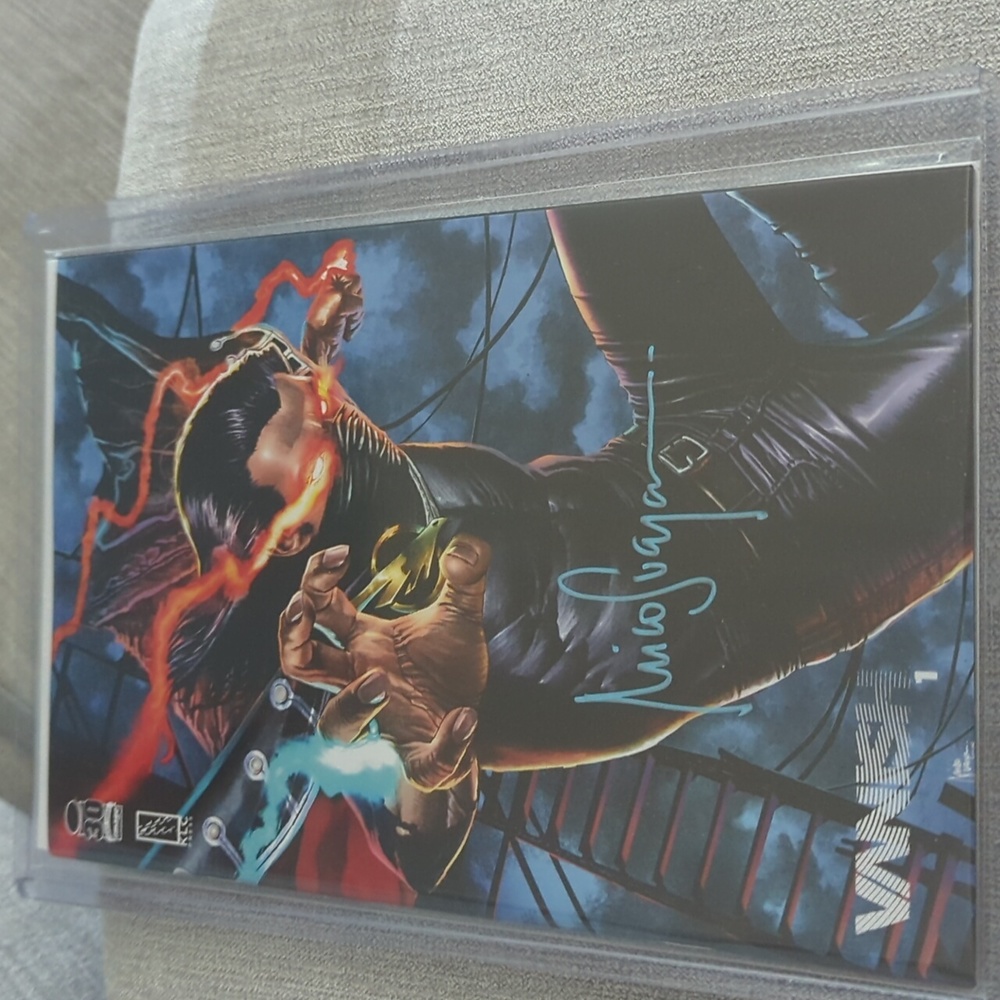 Signed Vanish Comic Book